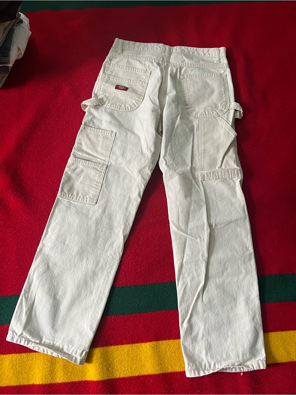 Dickies White Cargo Pants (30 x 30) - Picture 2 of 2